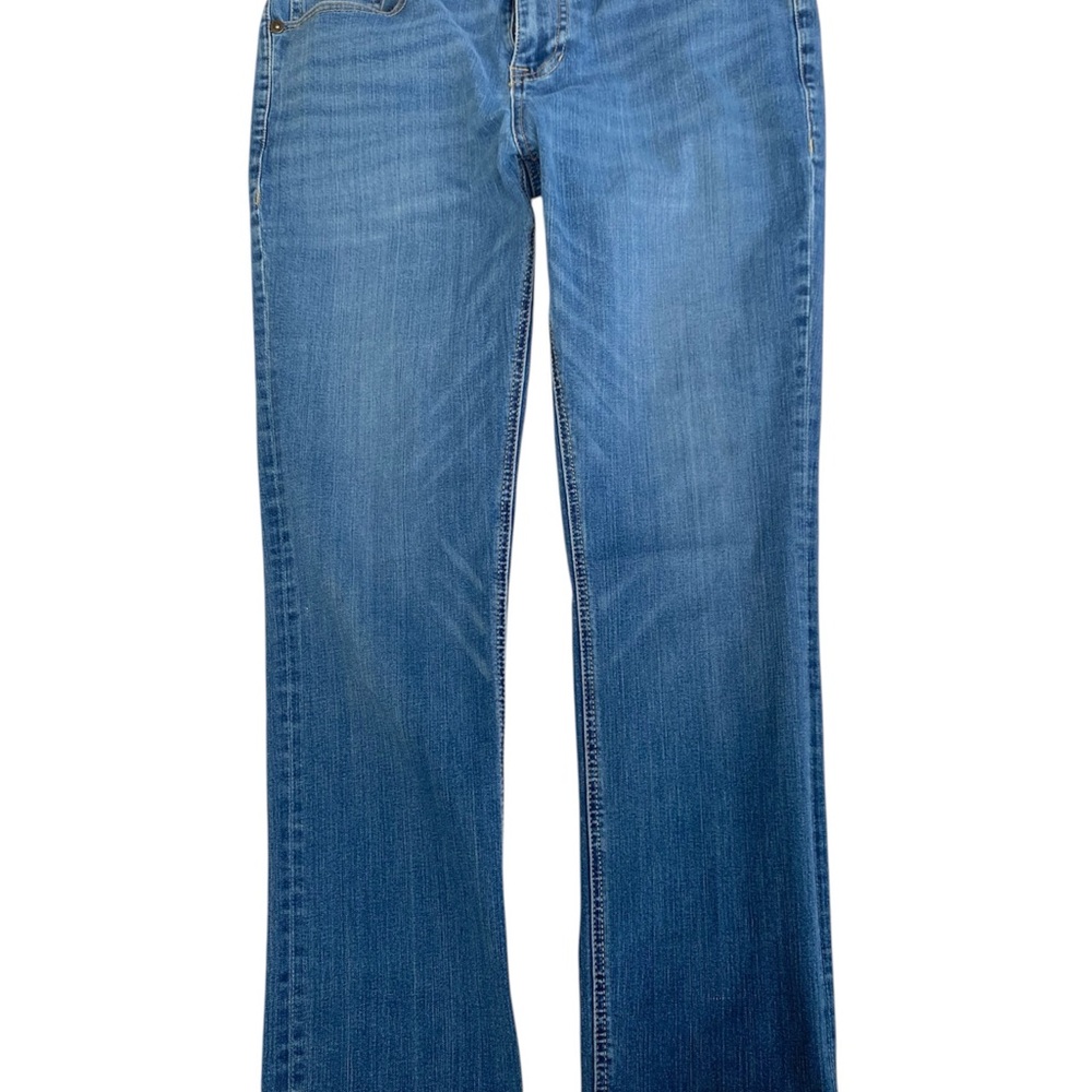 Seven7 Women's Blue Flare Jeans